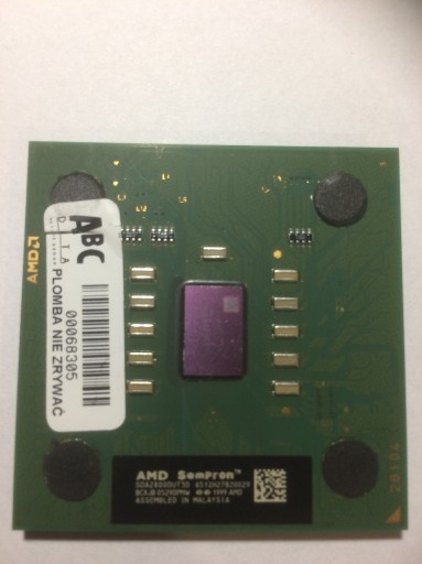 Zdjęcie oferty: AMD Sempron BCKJB 2600+ 1833MHz SDA2600DUT3D 462