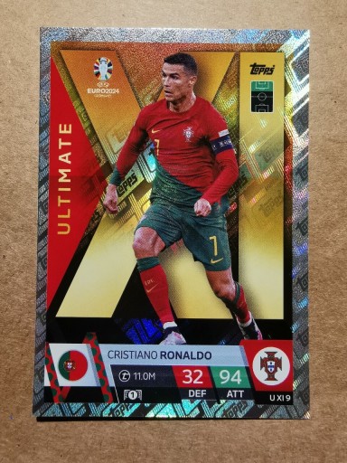 Zdjęcie oferty: Euro 2024 Ultimate Ronaldo U XI9