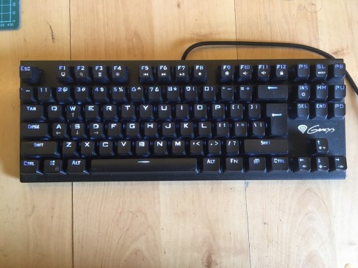 Zdjęcie oferty: Klawiatura mechaniczna Genesis thor 300tkl red