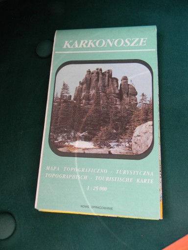 Zdjęcie oferty: Karkonosze mapa turystyczno kartograficzna 