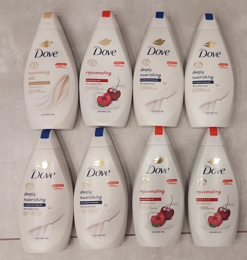 Zdjęcie oferty: Żele Pod Prysznic Dove 450ml 