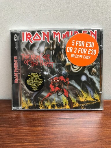 Zdjęcie oferty: IRON MAIDEN - "The Number Of The Beast" CD