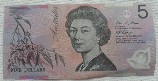 Zdjęcie oferty: Australia AU$ 5 dolarów 2008 Elżbieta II Parlament