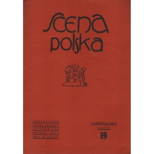 Zdjęcie oferty: SCENA POLSKA 19 1930