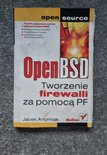 Zdjęcie oferty: Open BSD tworzenie firewalli za pomocą PF