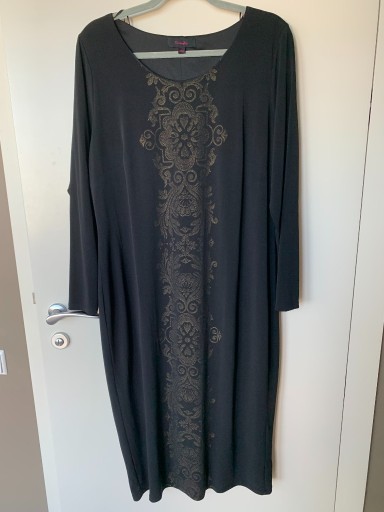 Zdjęcie oferty: Simply Be czarna elegancka sukienka (46). NOWA.
