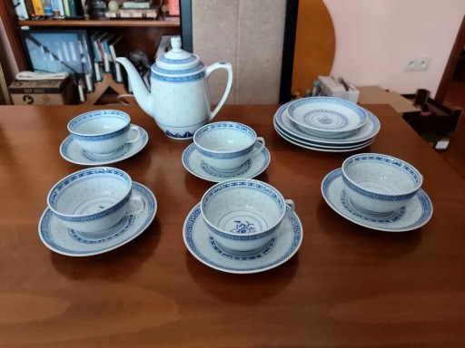 Zdjęcie oferty: Zestaw do herbaty - chińska porcelana VINTAGE
