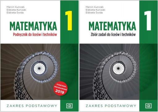 Zdjęcie oferty: Matematyka 1 podręcznik i zbiór zadań, podstawowy