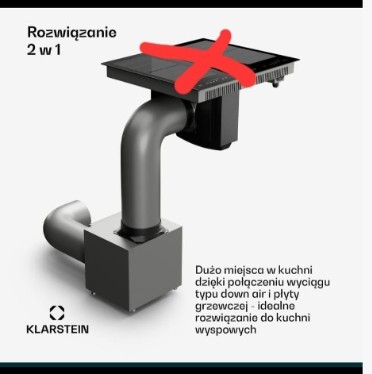 Zdjęcie oferty: Okap do płyty indukcyjnej