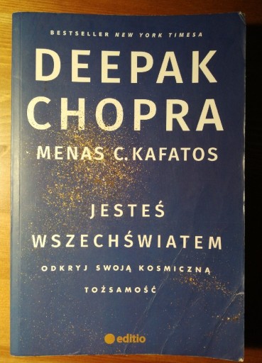 Zdjęcie oferty: Deepak Chopra - Jesteś wszechświatem