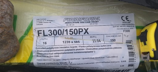 Zdjęcie oferty: Finnfoam FL-300 XPS - 15 cm Styrodur dwa płaty