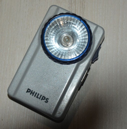 Zdjęcie oferty: Kieszonkowa metalowa latarka Philips