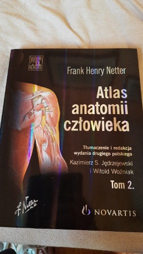 Zdjęcie oferty: Atlas anatomii człowieka Netter Tom 2