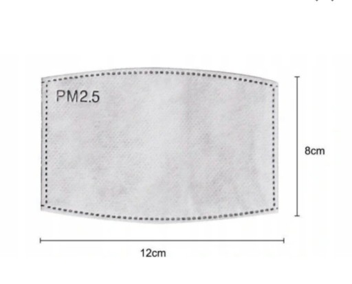 Zdjęcie oferty: Filtr do maseczki Hepa węglowy PM 2.5 N95