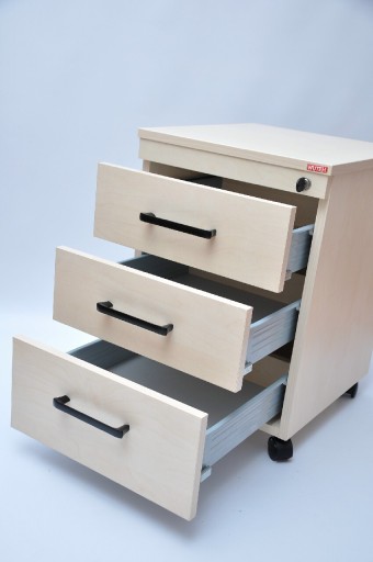 Zdjęcie oferty: Komoda, szafka, kontenerek biurowy - 3 szuflady - centralny zamek