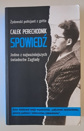 Zdjęcie oferty: Spowiedź Calek Perechodnik