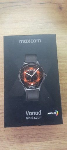 Zdjęcie oferty: Smartwatch Maxcom FW48 Vanad black satin