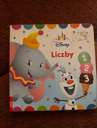 Zdjęcie oferty: Książeczka dla dzieci Liczby Disney