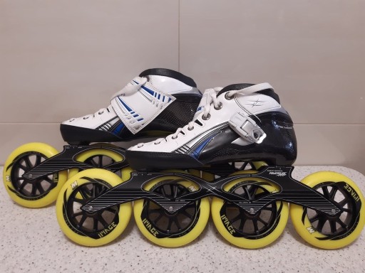 Zdjęcie oferty: Rolki Powerslide Double XX 110 r.37