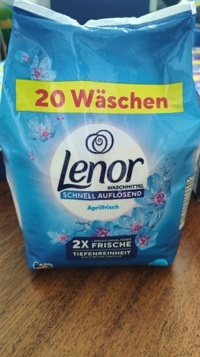Zdjęcie oferty: Proszek do prania Lenor 1,2kg Aprilfrish z Niemiec