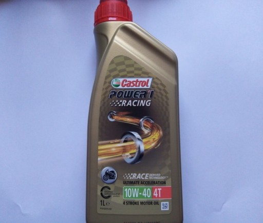 Zdjęcie oferty: Castrol Power Racing 10W-40 4T