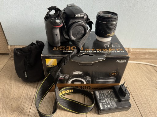 Zdjęcie oferty: Aparat Nikon d5300+obiektyw kit 18-55mm