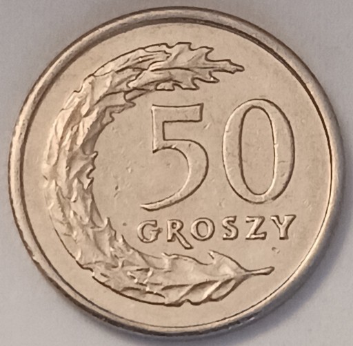 Zdjęcie oferty: 50 gr groszy 1990 r. 
