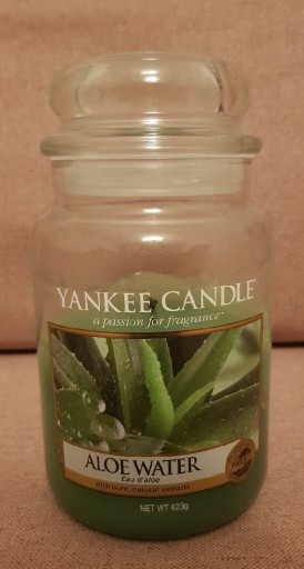 Zdjęcie oferty: Yankee Candle Aloe Water świeca duża 623 g UNIKAT 
