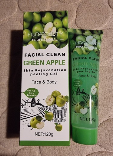 Zdjęcie oferty: Peeling żel Zielone Jabłko do mycia twarzy 120g