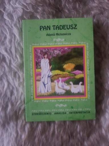 Zdjęcie oferty: OPRACOWANIE Pan Tadeusz Adam Mickiewicz