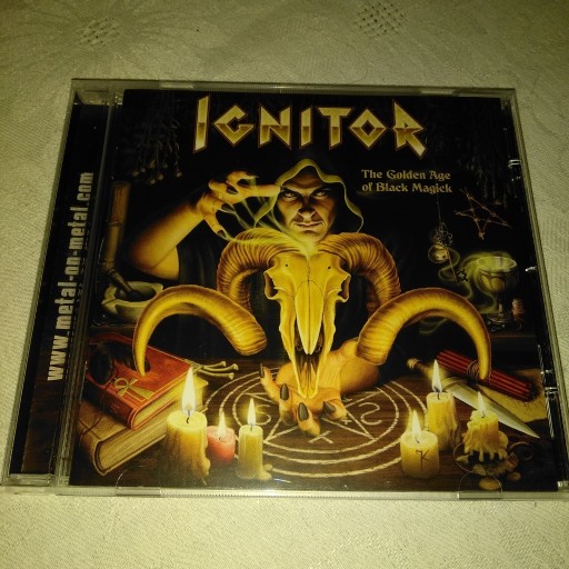 Zdjęcie oferty: IGNITOR - THE GOLDEN AGE OF BLACK MAGICK CD