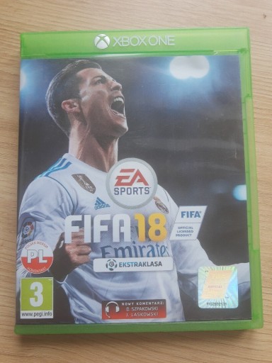 Zdjęcie oferty: FIFA 18 Xbox one