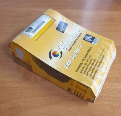 Zdjęcie oferty: Czarna taśma do drukarek Zebra ZXP 3, nowa w folii