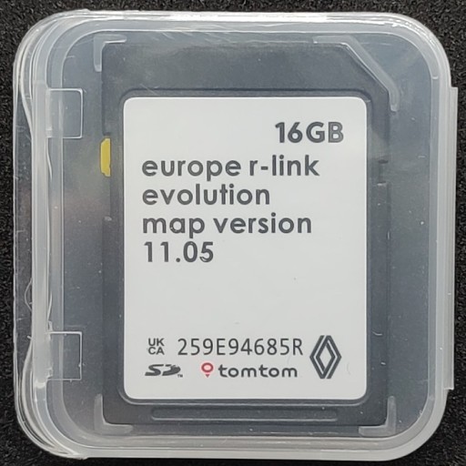 Zdjęcie oferty: Aktualizacja map Renault R-Link EU 1105