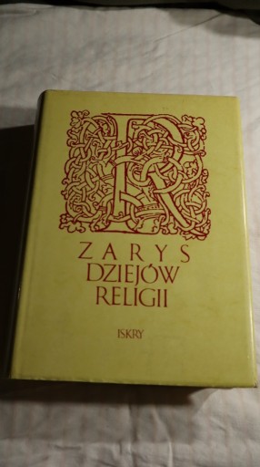 Zdjęcie oferty: Zarys dziejów religii - Iskry