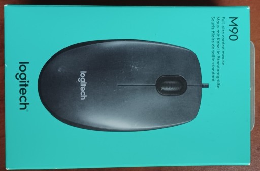 Zdjęcie oferty: Mysz przewodowa Logitech M90 USB czarna