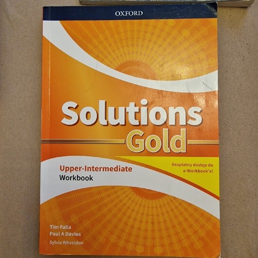 Zdjęcie oferty: Solutions Gold Upper mediate