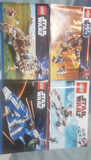 Zdjęcie oferty: Instrukcje Star Wars 4 sztuki 