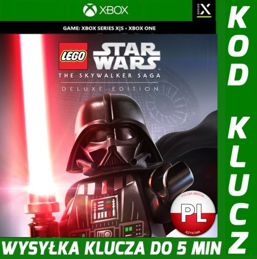 Zdjęcie oferty: LEGO Gwiezdne Wojny Saga Skywalkerów Deluxe KLUCZ