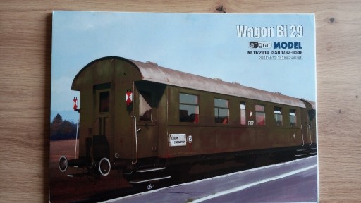 Zdjęcie oferty: Angraf 8/2014 - Wagon Bi 29 skala - 1:25