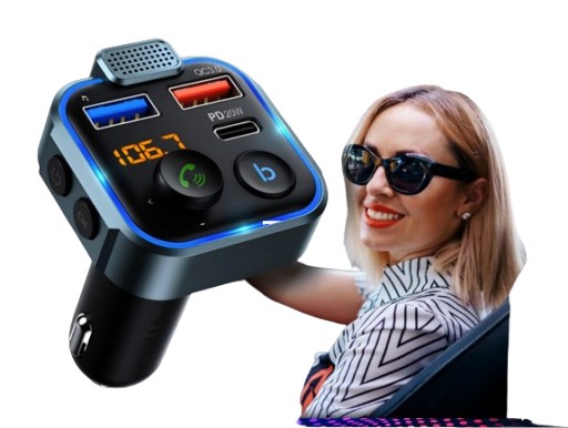 Zdjęcie oferty: TRANSMITER SAMOCHODOWY BLUETOOTH FM MP3