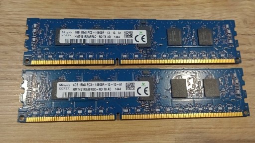 Zdjęcie oferty: Pamięć RAM SK Hynix 2x4GB PC3-14900R 8GB
