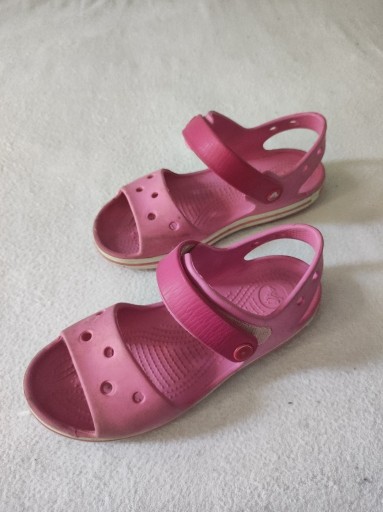 Zdjęcie oferty: Sandałki CROCS Różowe 21,5 cm r. 32-33