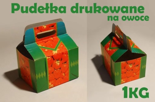 Zdjęcie oferty: Opakowanie karton pudełko truskawki 1kg cena za 2