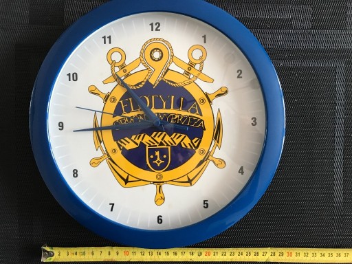Zdjęcie oferty: Pamiątkowy Zegar ścienny Flotylli Obrony Wybrzeża