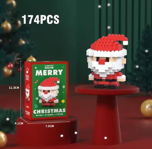 Zdjęcie oferty: Micro klocki, dekoracja świąteczna