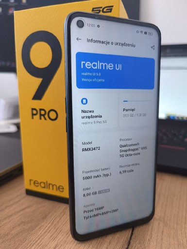 Zdjęcie oferty: Smartfon telefon Realme 9 PRO 5G Green