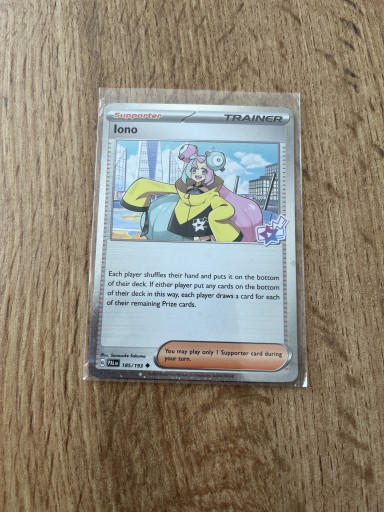 Zdjęcie oferty: Pokémon tcg iono PAL185