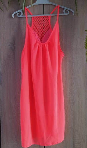Zdjęcie oferty: Sukienka letnia różowa dł. 95cm szer.106cm