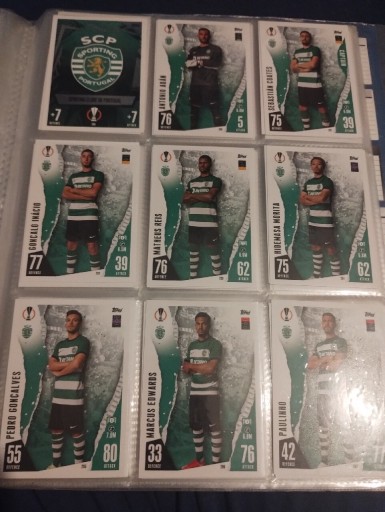 Zdjęcie oferty: Komplet Sporting Match attax 